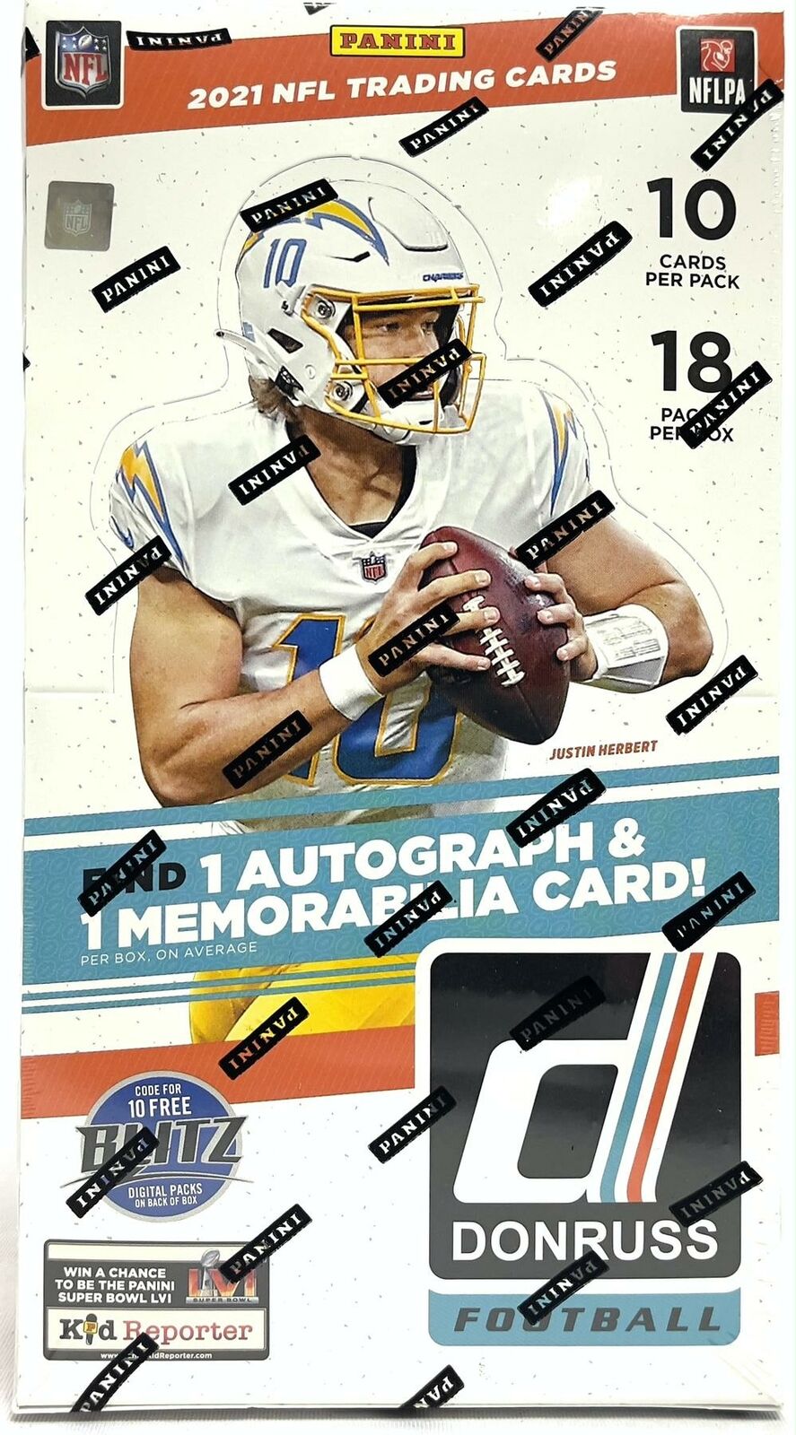 2021 PANINI DONRUSS FOOTBALL HOBBY BOX